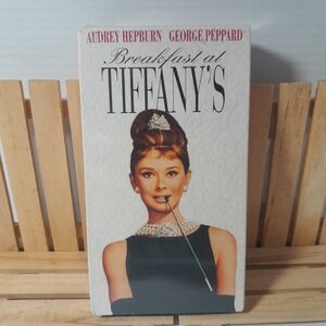 Audrey Hepburn Breakfast at Tiffany's Vintage Sealed VHS Tape